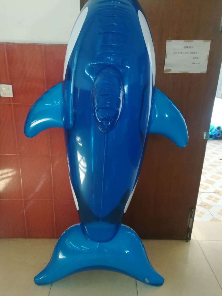 Inflatable whale, inflatable blimp whale, pool toy, blow up toy.